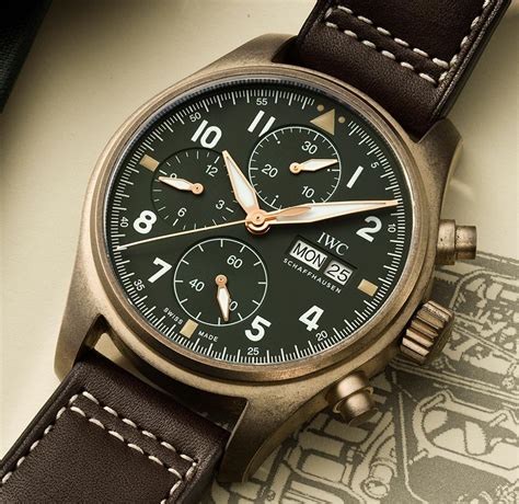 iwc bronze pilot|iwc pilot spitfire bronze.